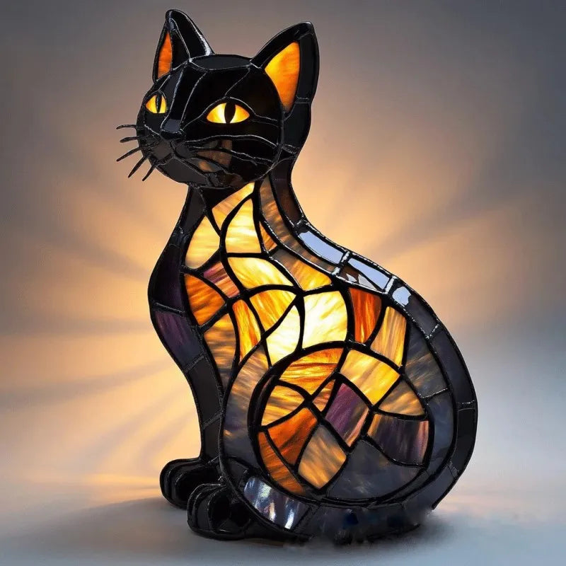 Katt | Art Glass Lamp