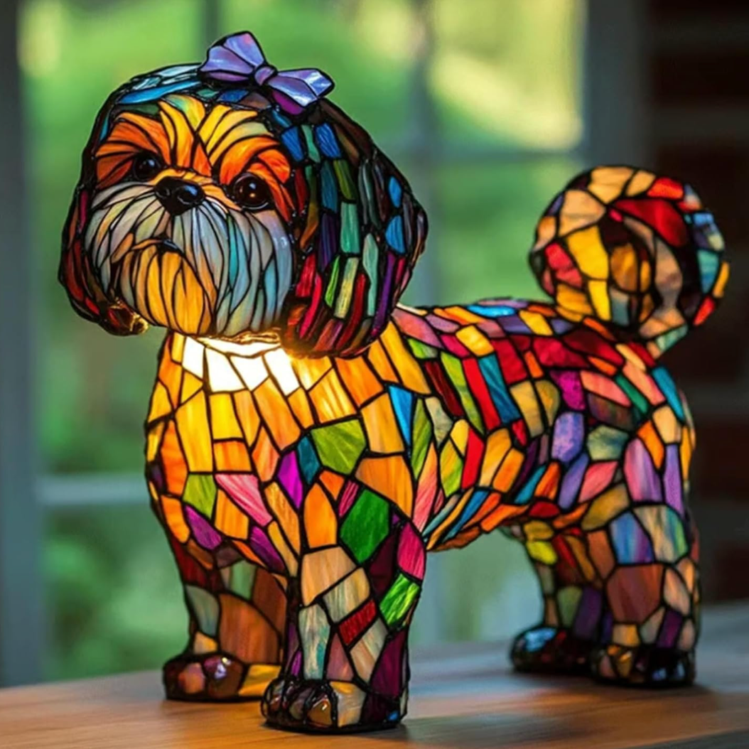 Rosie | Art Glass Lamp