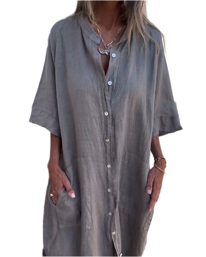 Veronica | Casual Shirt Dress