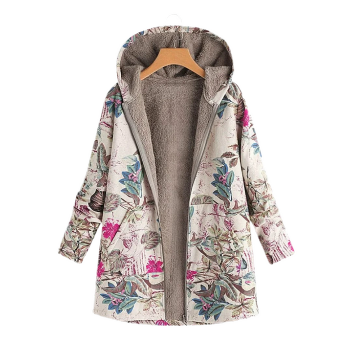 Seraphina | Floral Fleece Jacket