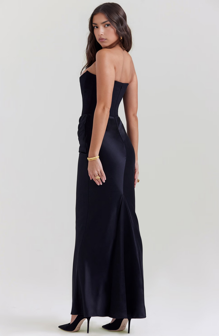 Evie | Strapless Evening Gown