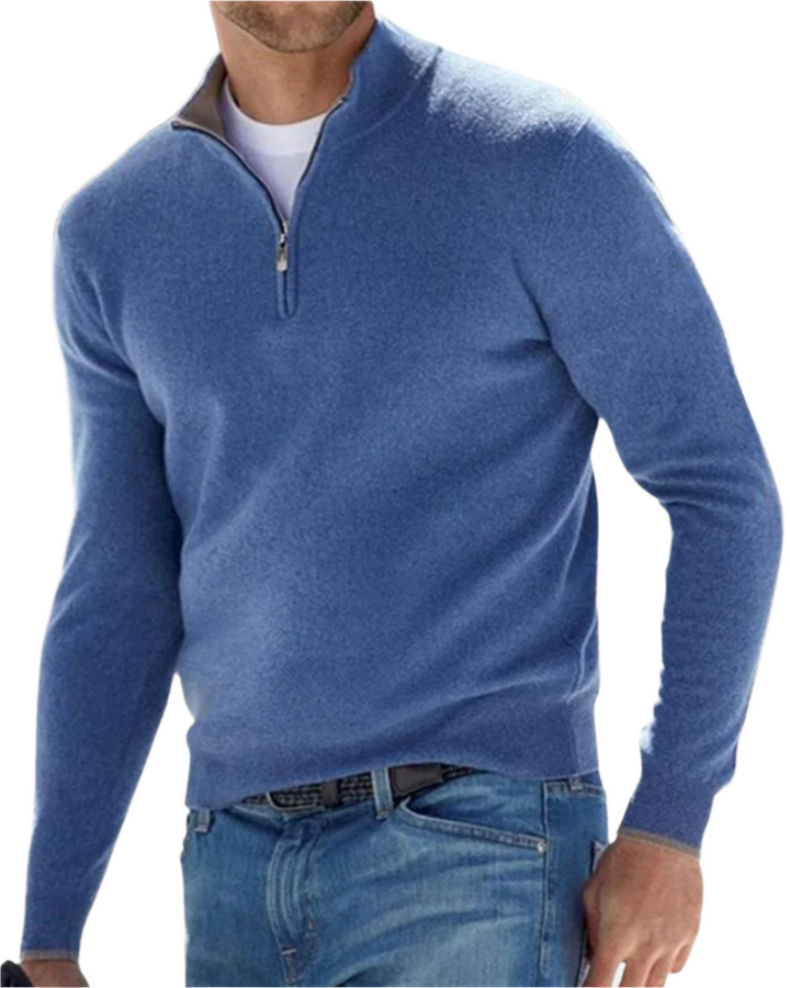 Merino | Elegant Zip Sweater