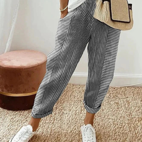 Isla | Striped Pants