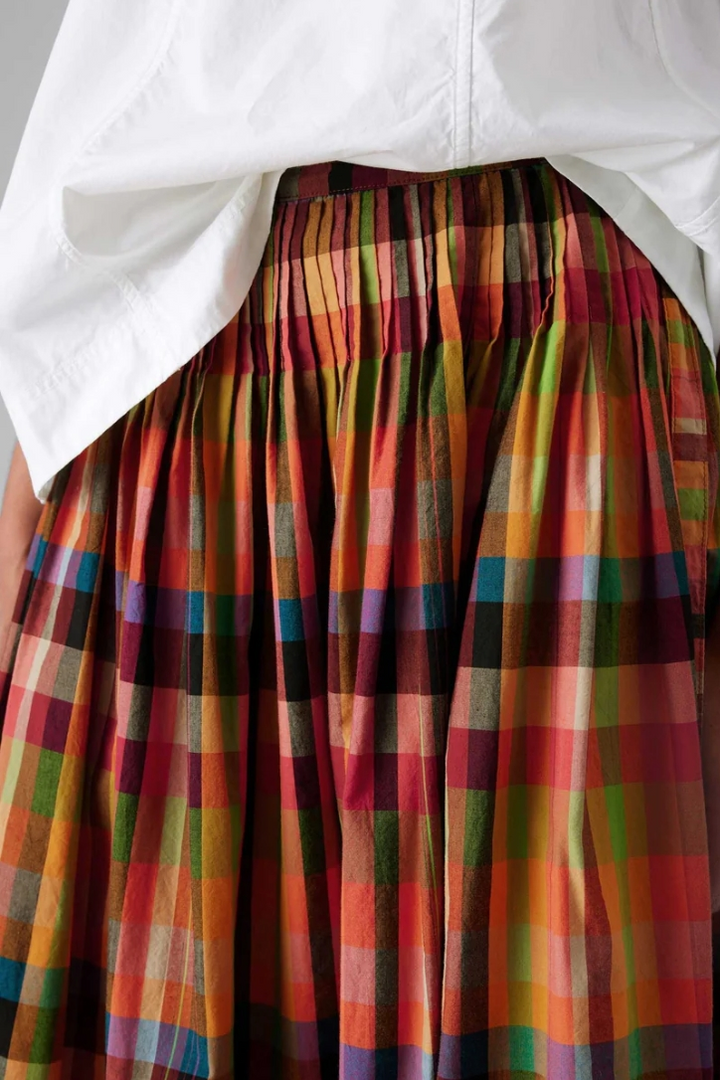 Kaia | Multicolor Plaid Skirt