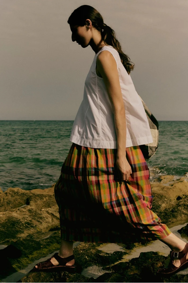 Kaia | Multicolor Plaid Skirt