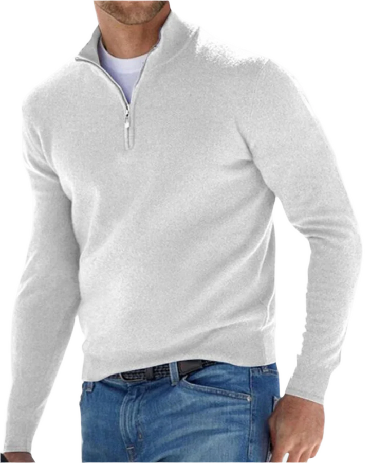 Merino | Elegant Zip Sweater