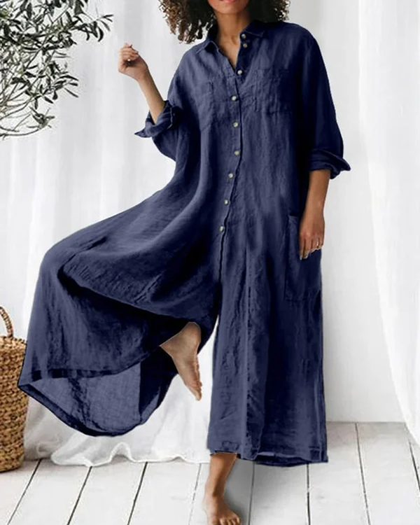 Cleo | Linen Playsuit