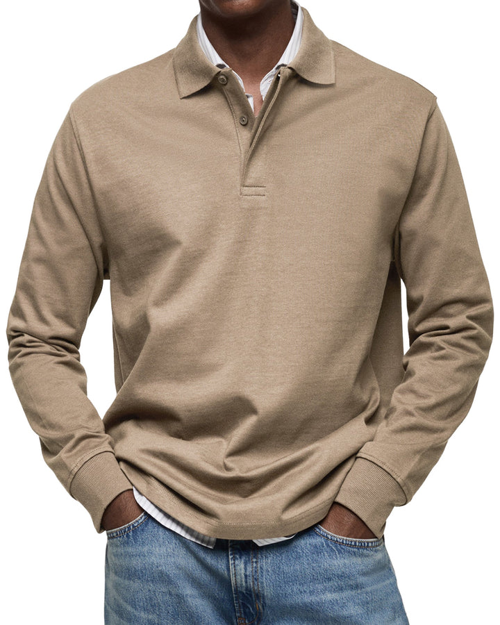 Finn | Long-Sleeve Polo