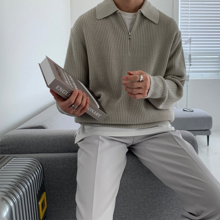 Monaco | Zip Sweater