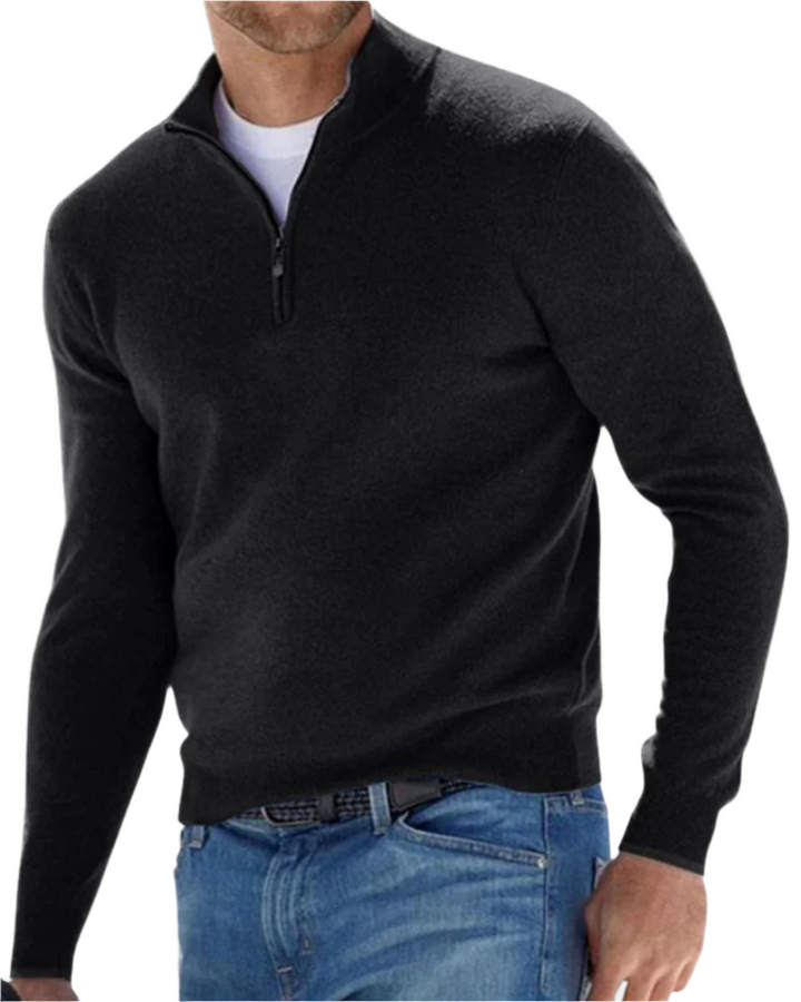 Merino | Elegant Zip Sweater
