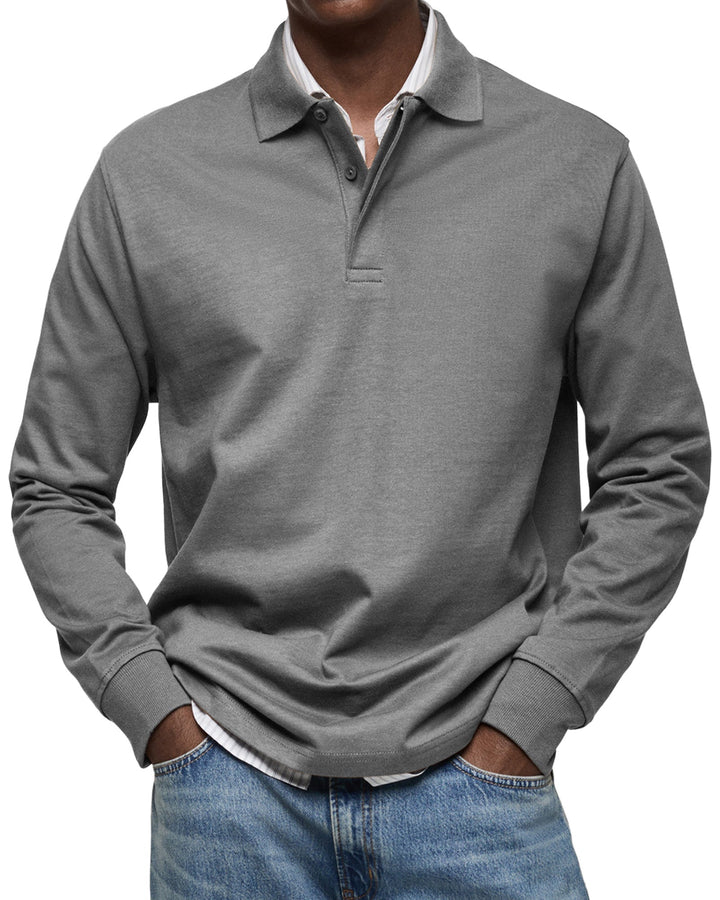 Finn | Long-Sleeve Polo
