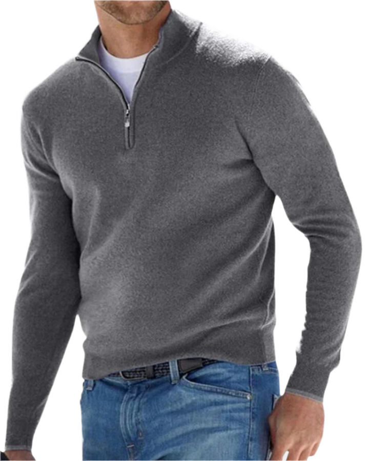 Merino | Elegant Zip Sweater