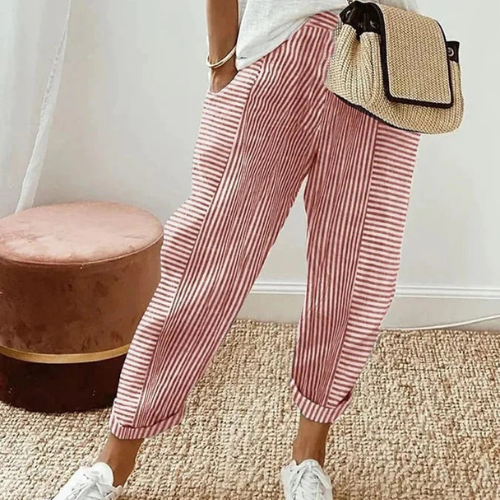 Isla | Striped Pants