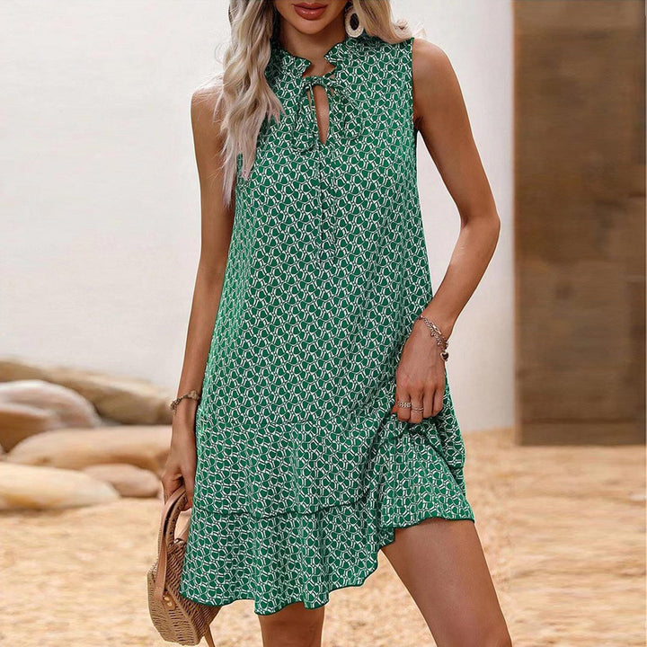 Katie | Sleeveless V-Neck Dress