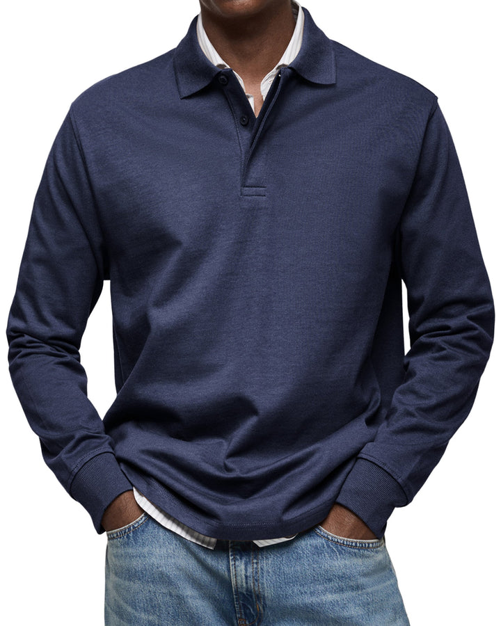 Finn | Long-Sleeve Polo