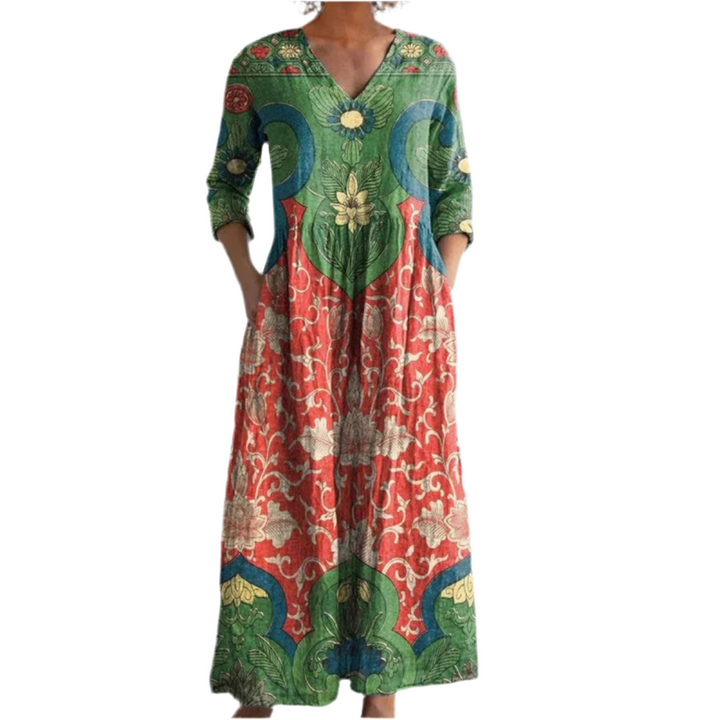 Lena | Vintage Floral Dress