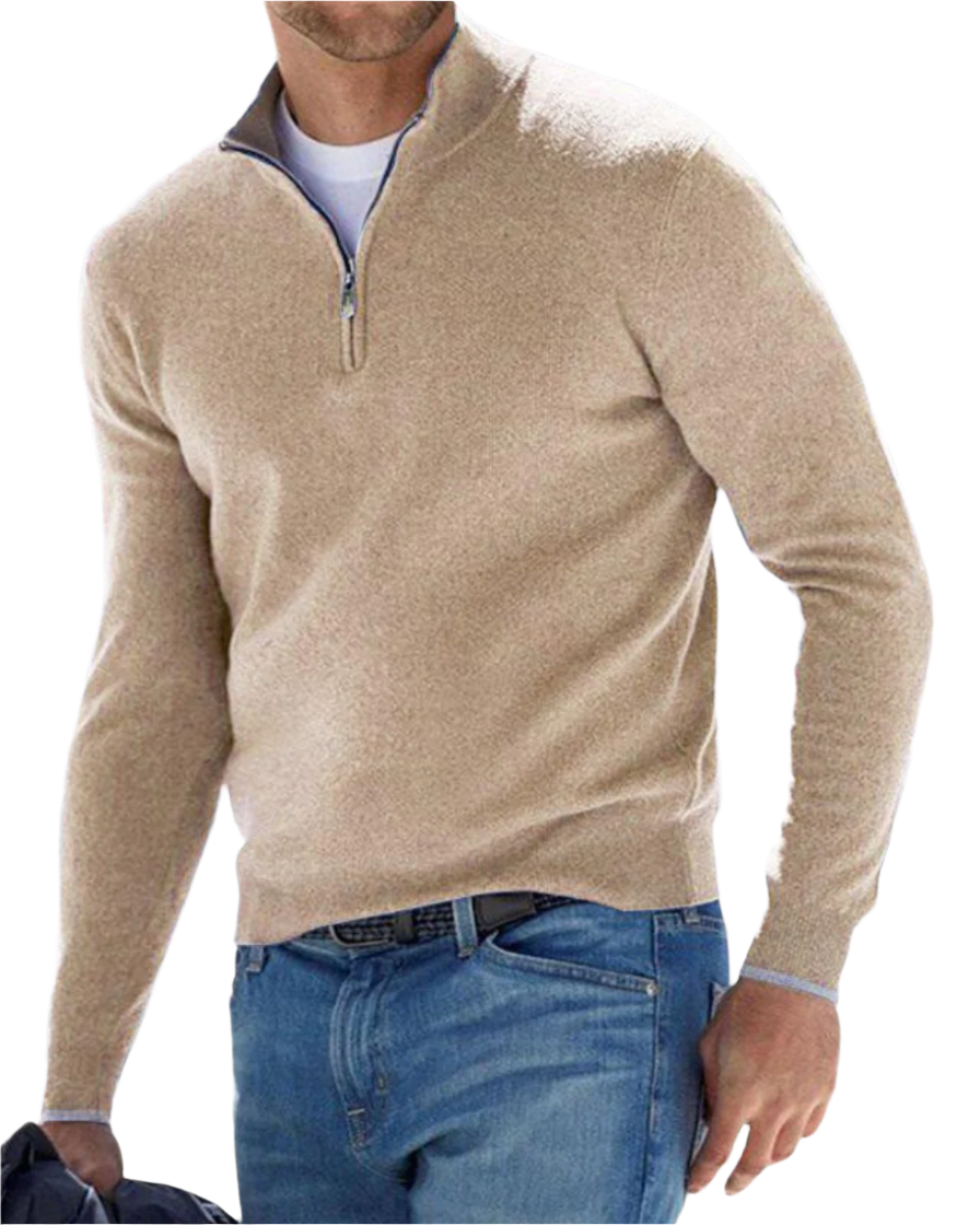 Merino | Elegant Zip Sweater