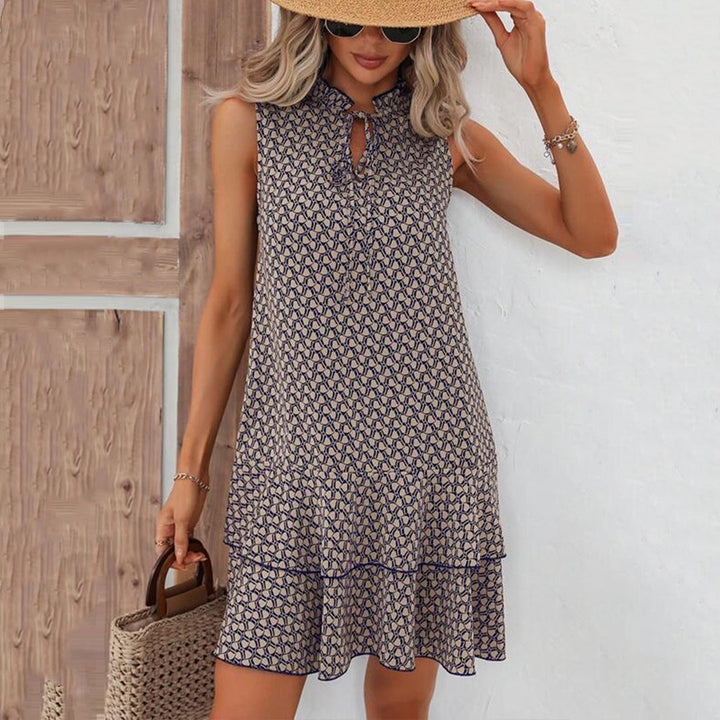 Katie | Sleeveless V-Neck Dress