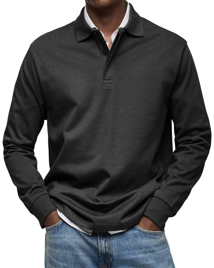 Finn | Long-Sleeve Polo