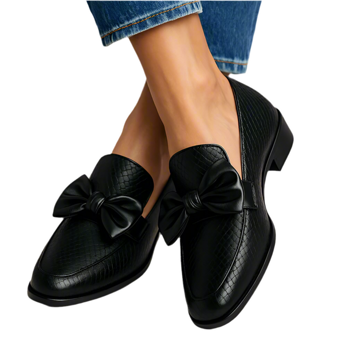 Gloria | Bow Loafers
