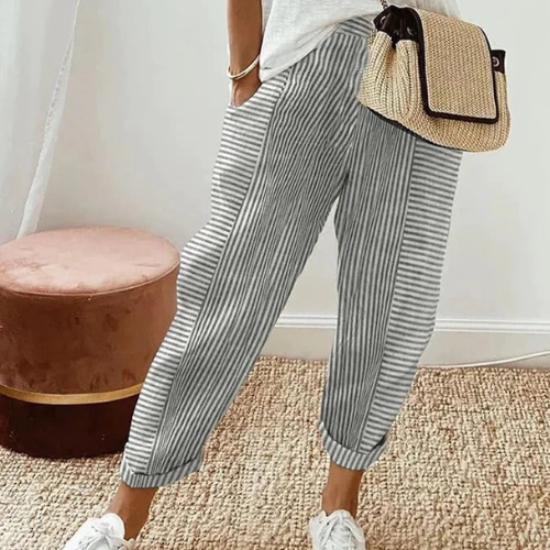 Isla | Striped Pants