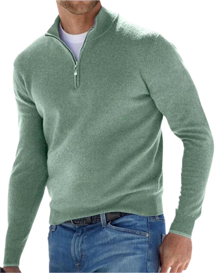 Merino | Elegant Zip Sweater