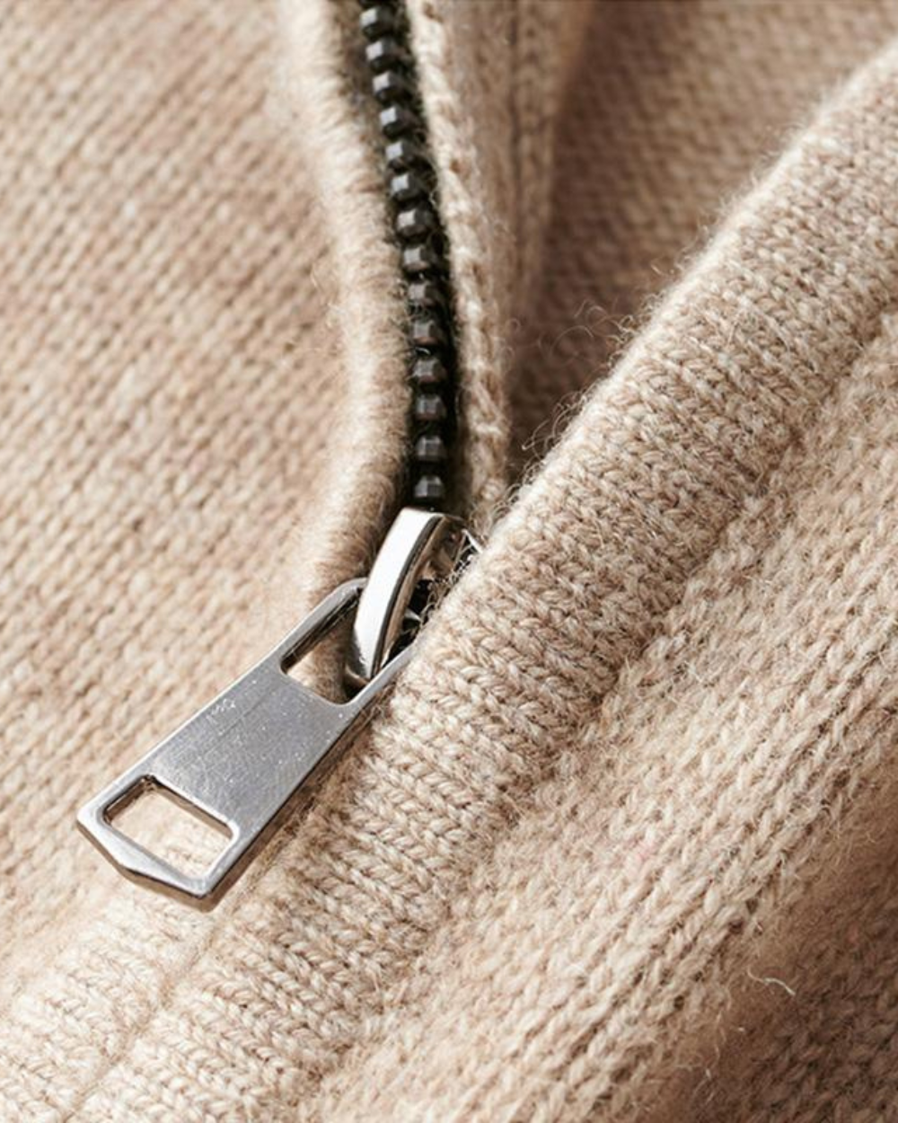 Merino | Elegant Zip Sweater