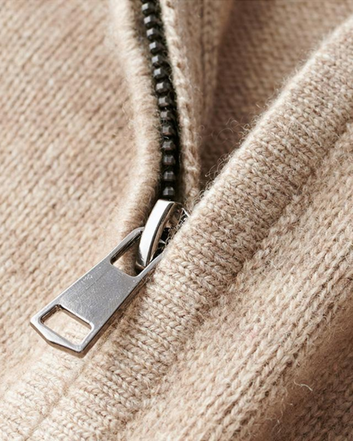 Merino | Elegant Zip Sweater
