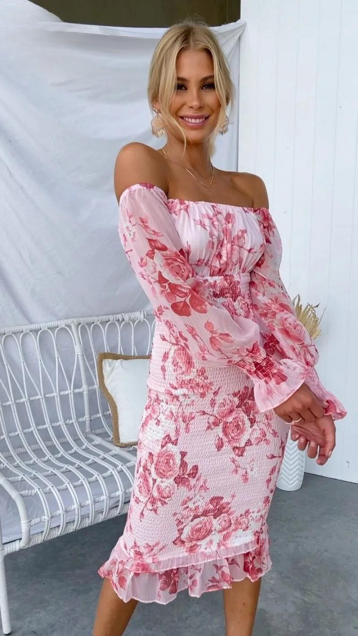 Louise | Midi Dress
