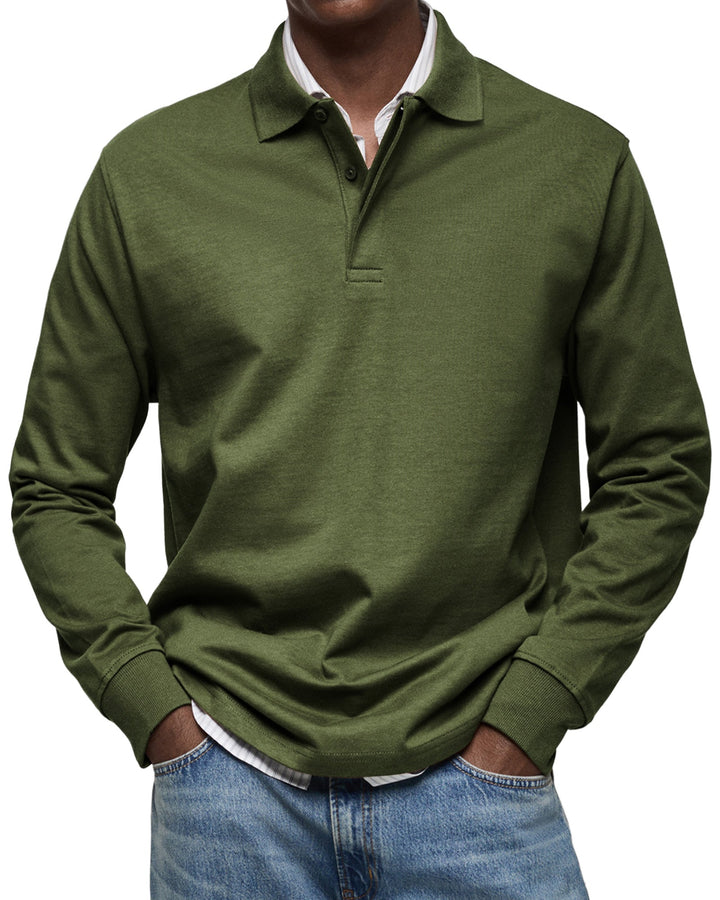 Finn | Long-Sleeve Polo