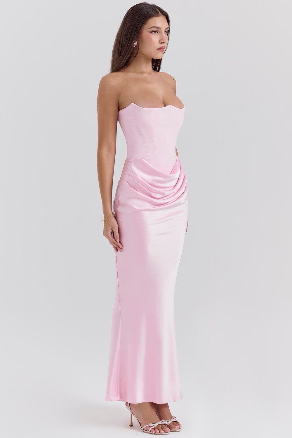 Evie | Strapless Evening Gown