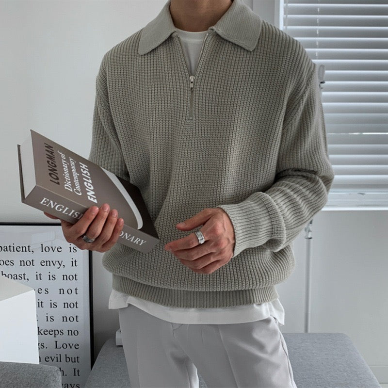 Monaco | Zip Sweater