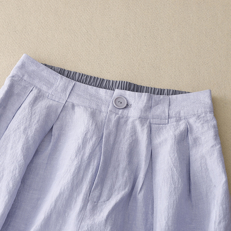 Caroline | Wide-Leg Linen Pants