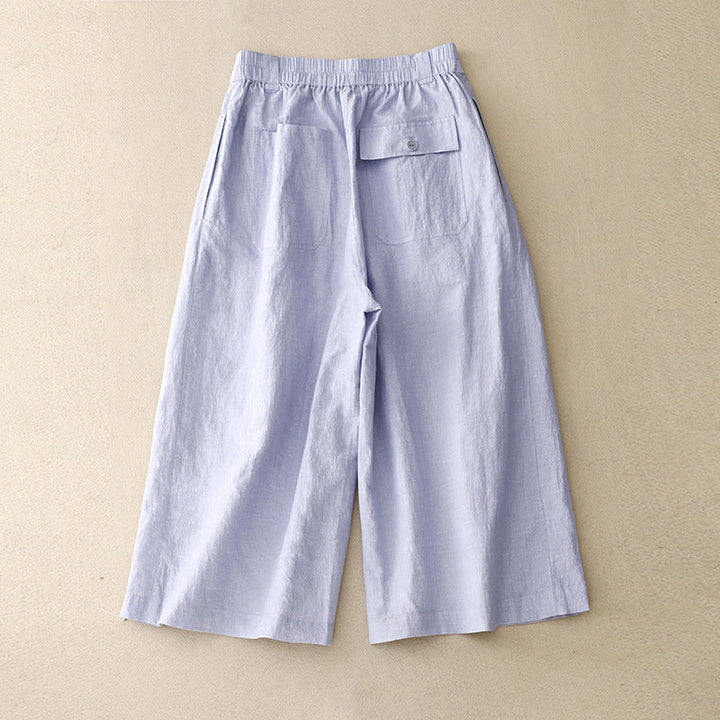 Caroline | Wide-Leg Linen Pants