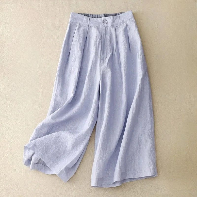 Caroline | Wide-Leg Linen Pants