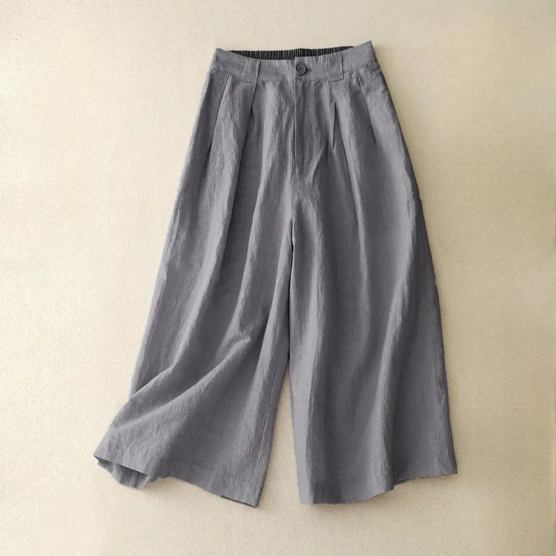 Caroline | Wide-Leg Linen Pants