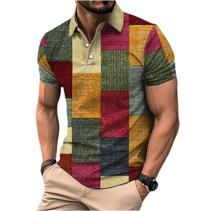 Milo | Patchwork Polo Shirt