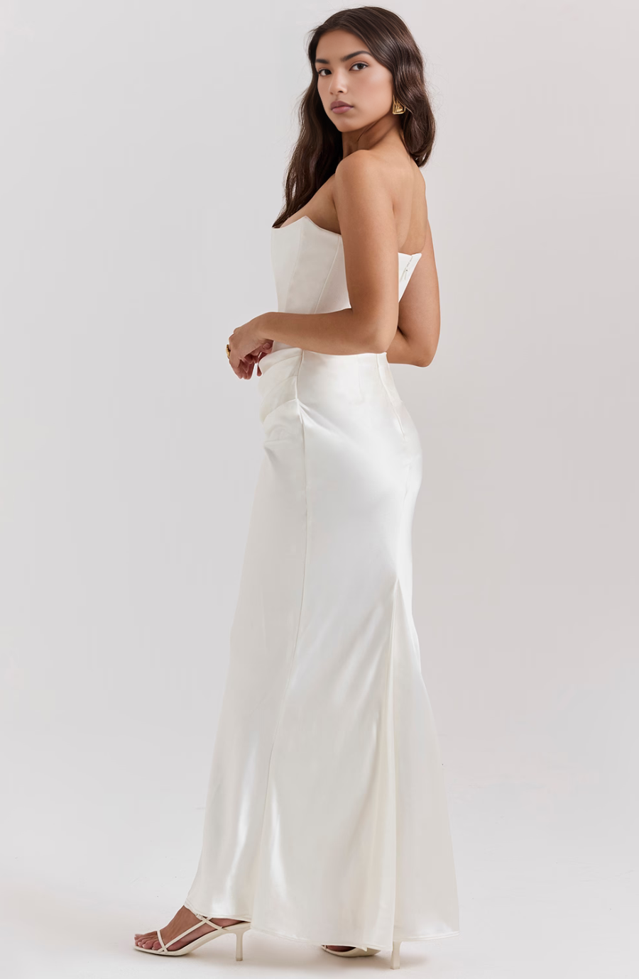 Evie | Strapless Evening Gown