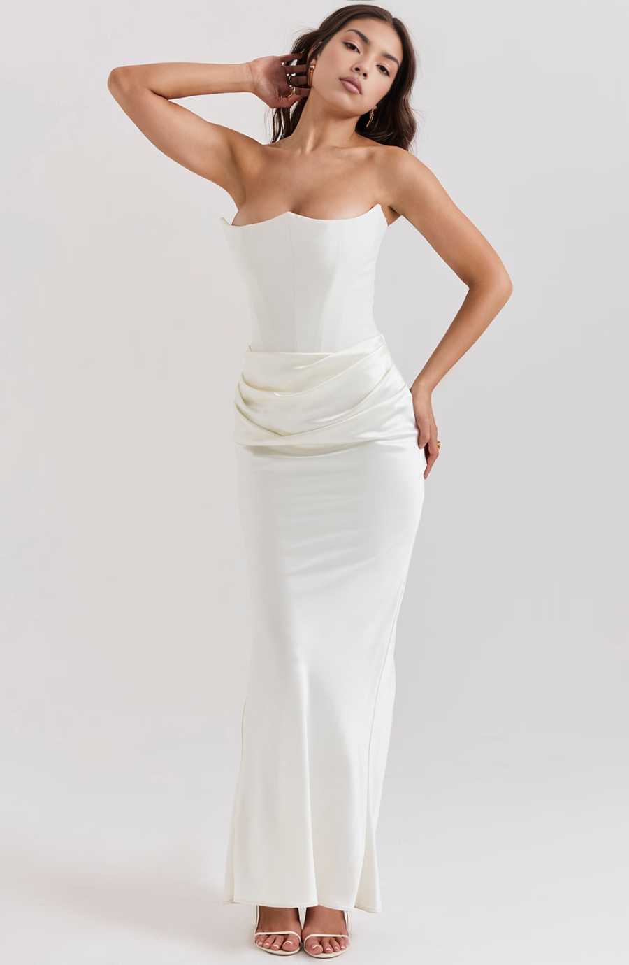 Evie | Strapless Evening Gown