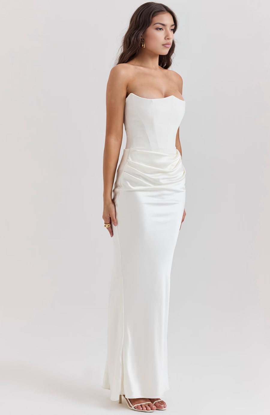 Evie | Strapless Evening Gown