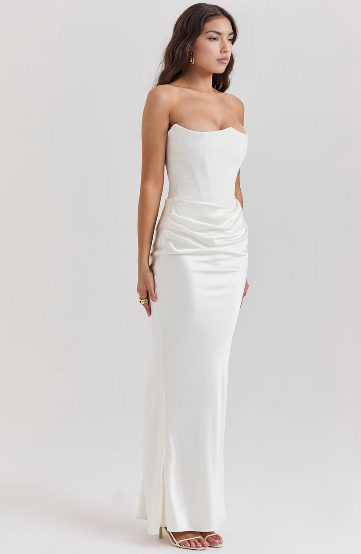 Evie | Strapless Evening Gown