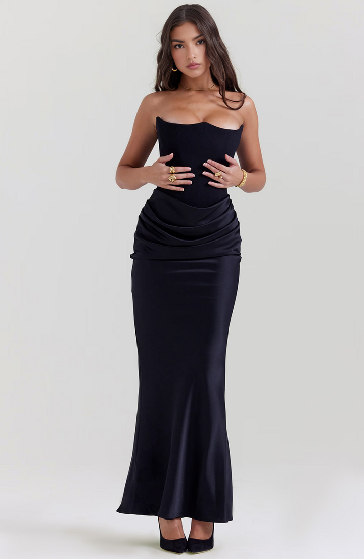 Evie | Strapless Evening Gown
