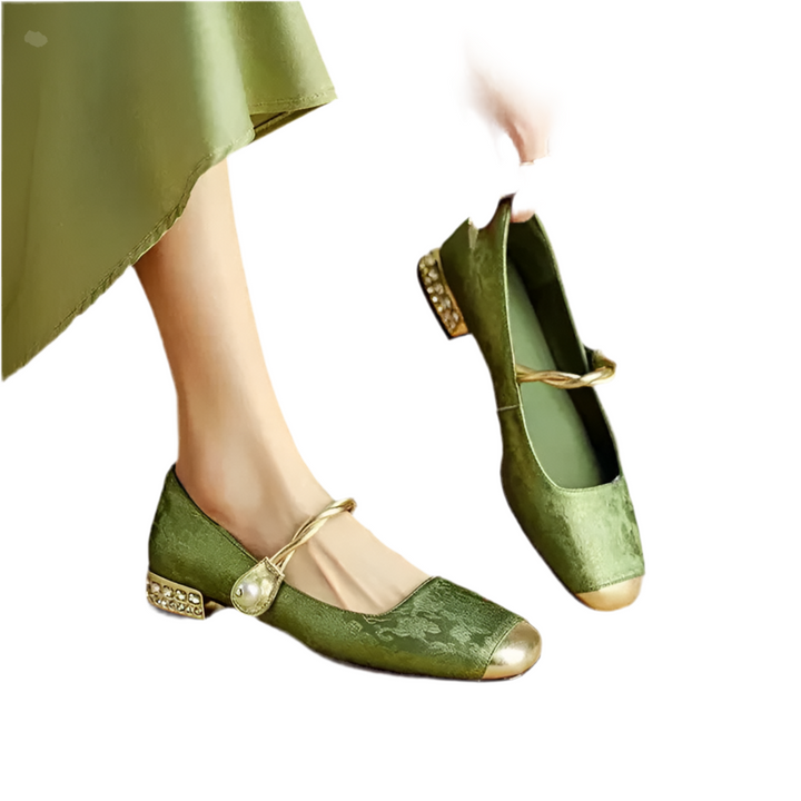 Livia | Leather Mary Janes