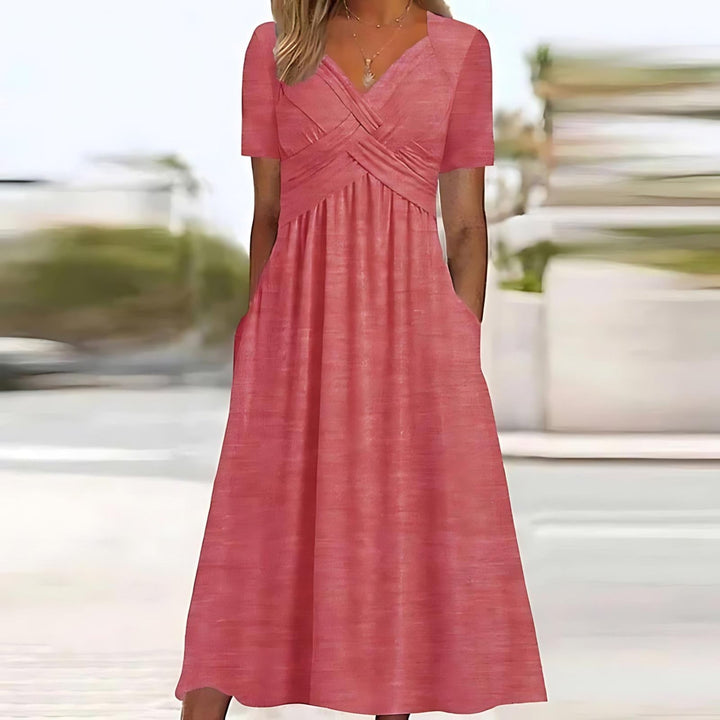 Lila | Sculpted Midi Dress