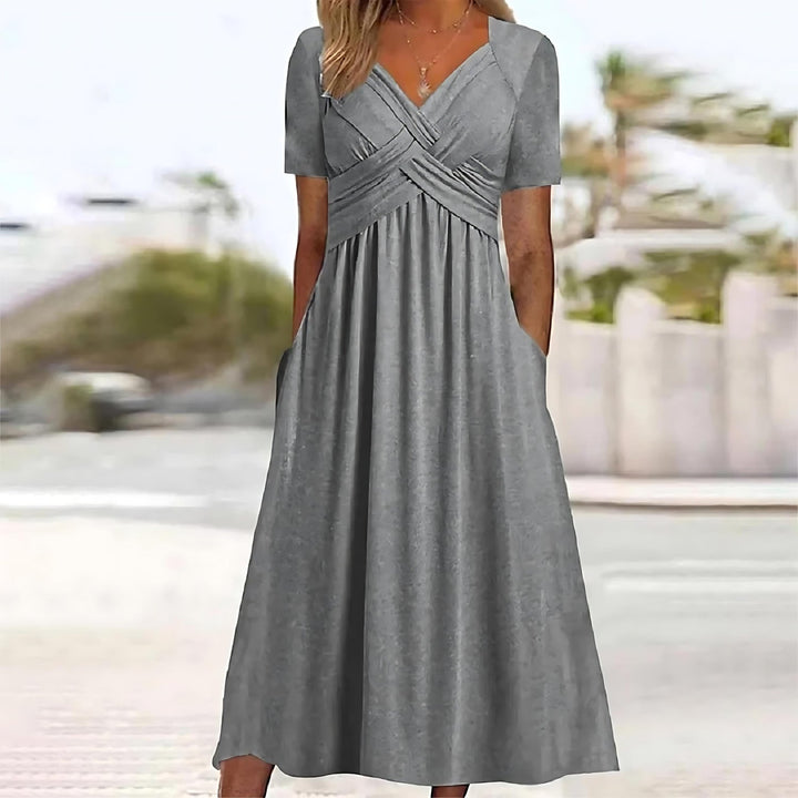 Lila | Sculpted Midi Dress