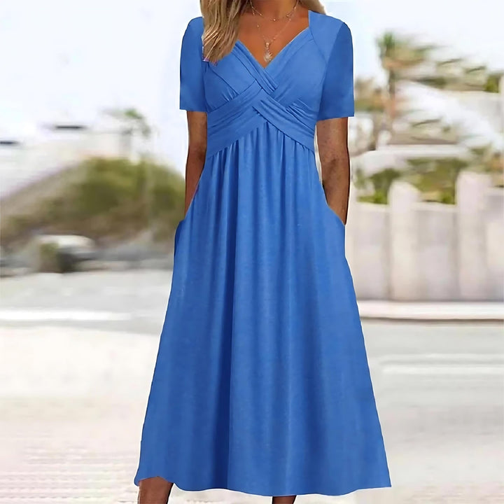 Lila | Sculpted Midi Dress