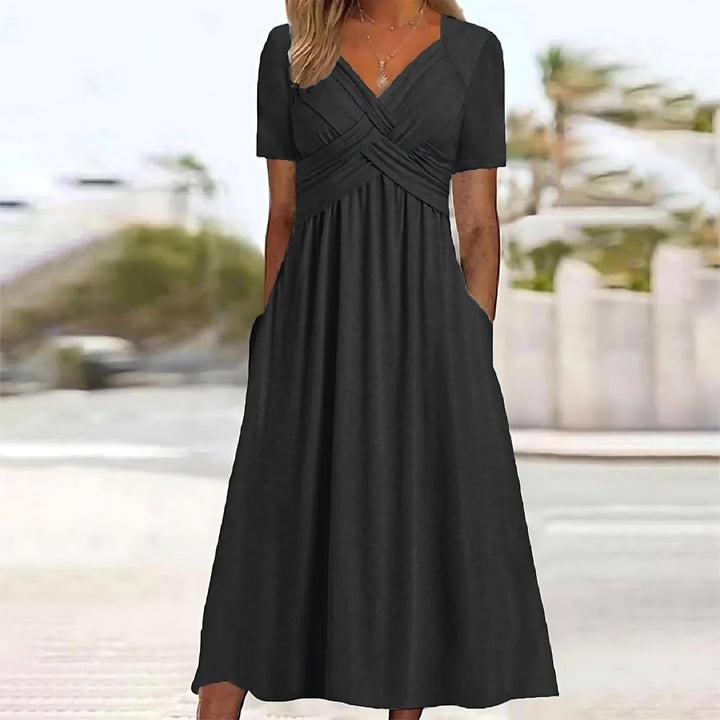 Lila | Sculpted Midi Dress