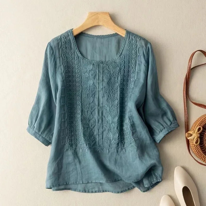 Maria  | Relaxed Lightweight Spring Blouse