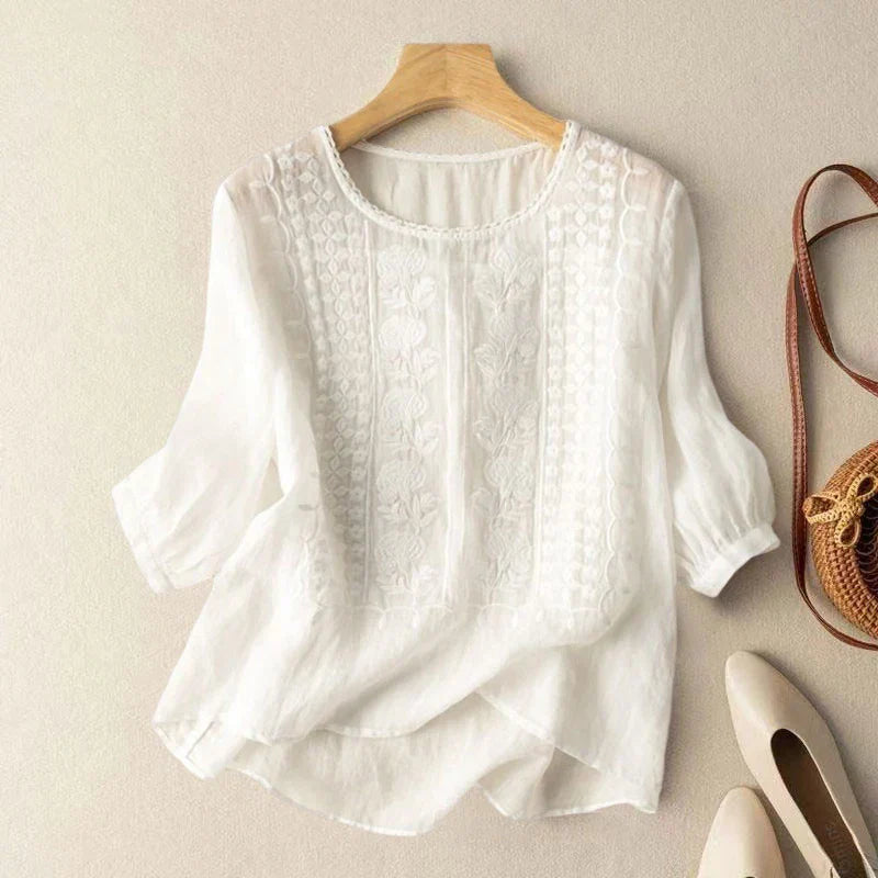 Maria  | Relaxed Lightweight Spring Blouse
