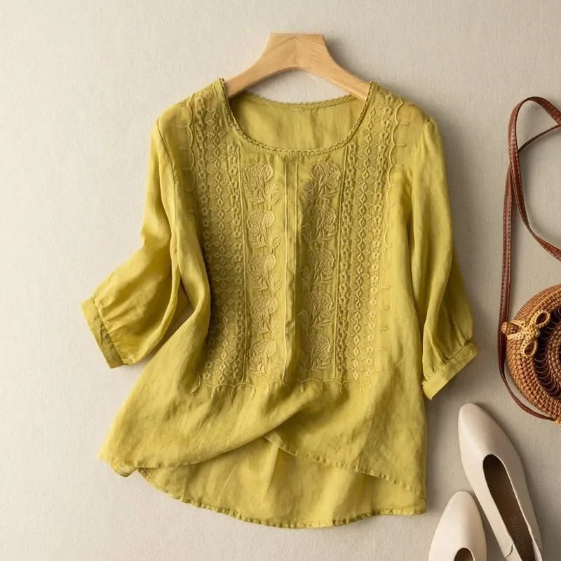 Maria  | Relaxed Lightweight Spring Blouse